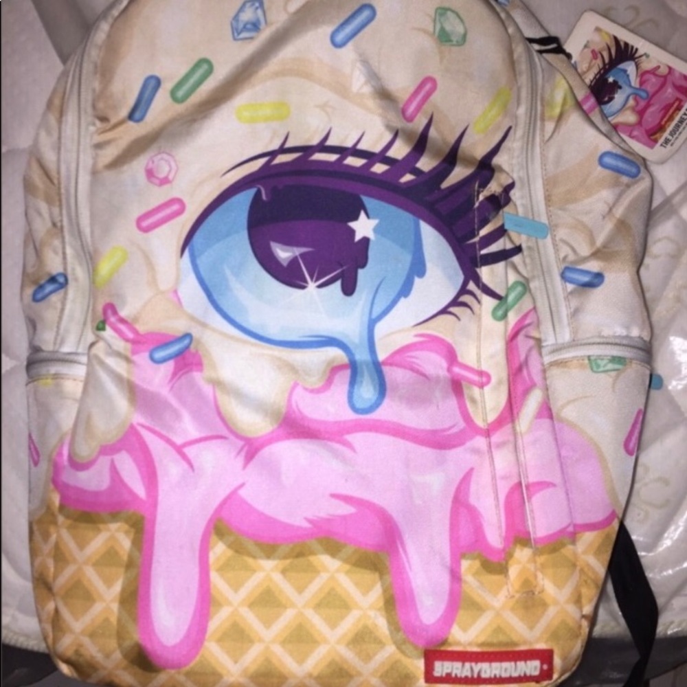 . Ice cream sprayground bookbag